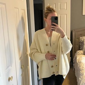 Weworewhat oversized cardigan